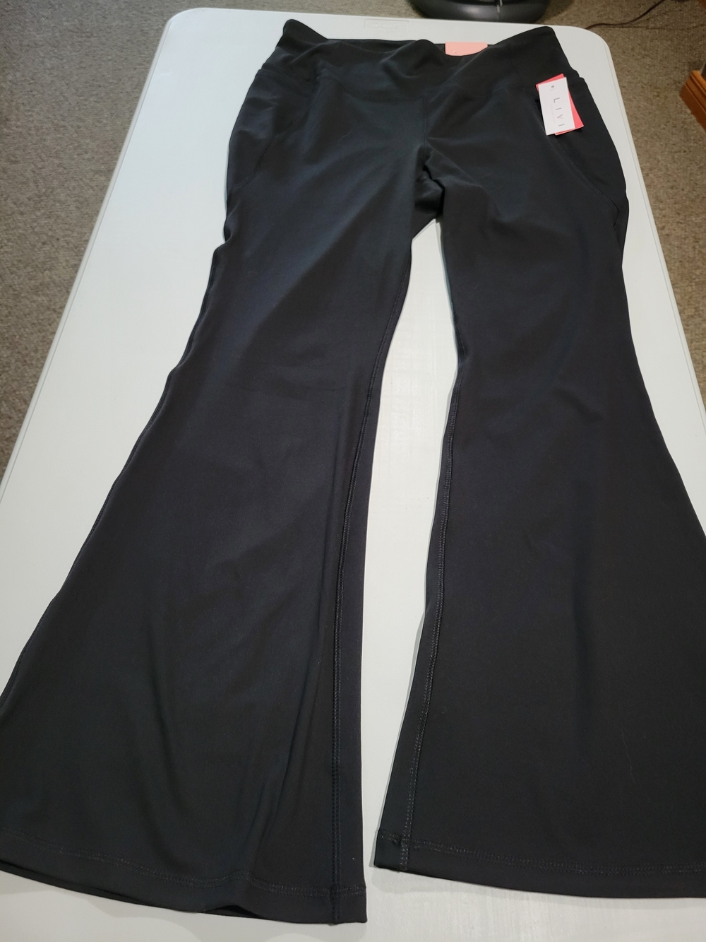 Lane Bryant Black Boot Cut Flare Pants